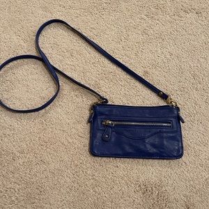 Small royal blue purse